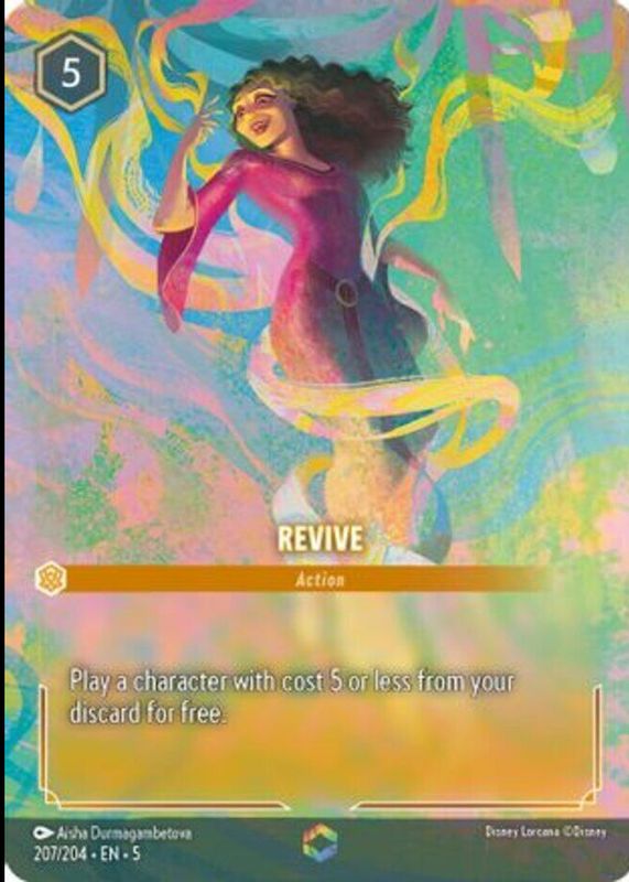 Revive 2024 Shimmering Skies #207/204 Enchanted (Alternate